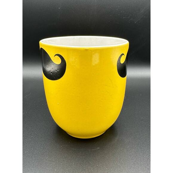 Graydon Hall Yellow Mustache Coffee Tea Mug - Picture 5 of 9